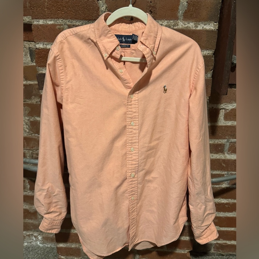 Ralph Lauren Mens Classic Fit Button Up